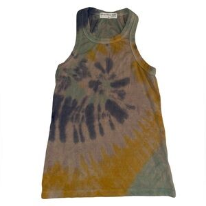 Electric & Rose Designer Women’s Tie Dye Tank Top Sleeveless Size Small